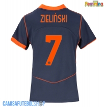 Camisa de time de futebol Inter Milan Piotr Zielinski #7 Replicas 3º Equipamento Feminina 2025-26 Manga Curta